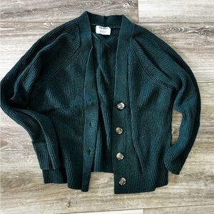 Old Navy Women's Forest Green Cardigan